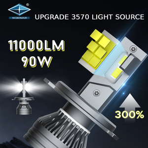 自動照明<span class=keywords><strong>LED</strong></span>ヘッドライトCSP7040チップ<span class=keywords><strong>LED</strong></span>ヘッドライト (ファン付き) H1 H3 H7 <span class=keywords><strong>LED</strong></span> H49005車用ヘッドライト電球h7ヘッドライト
