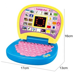 Kids Preschool Educational Intelligent English Study Learning Talking Story Machine Toy Laptop <strong>Computer</strong> With LED Panel - Product Image 3