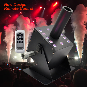 TopflashstarリモートコントロールCO2ジェットマシン12個RGB LEDステージライトCO2 Cryoジェットスモークマシンパーティーウェディングコンサート用 - Product Image 3