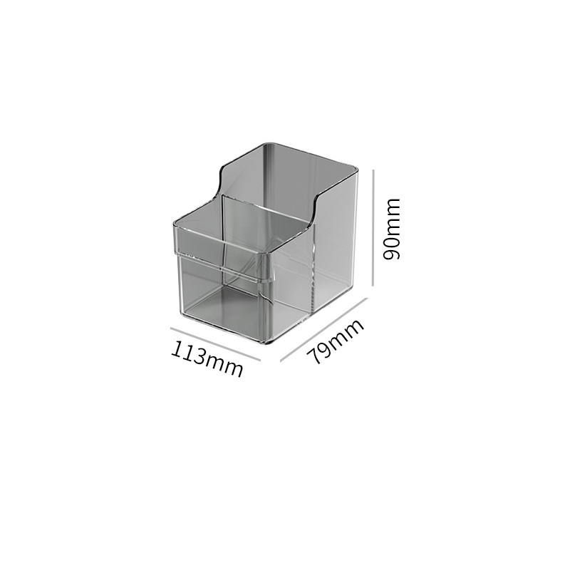 Transparent grey - universal divider box