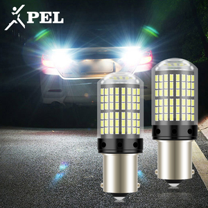 PEL 3030 Led 27SmdターンシグナルライトカーリザーブランプブレーキライトCanbus P21W Led Ba15S Py21W Bay15D 1157 1156 Led