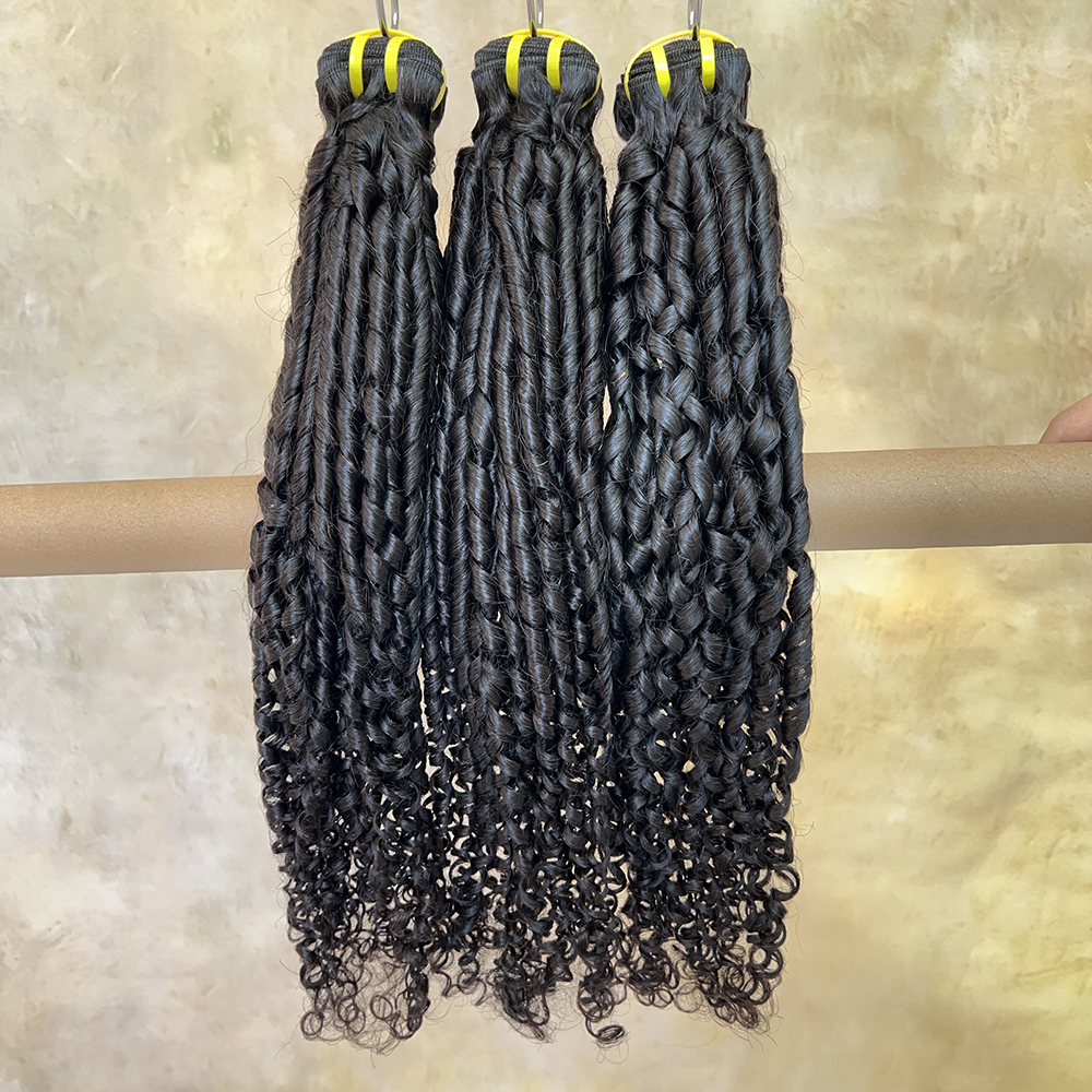 1 bundle pixie curly