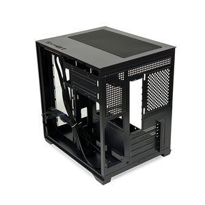 Gabinete de CPU de aluminio Choiyan, cajas y torres de computadora MATX/ITX a precio de fábrica para PC de juegos con ventilador LED RGB y refrigeración por agua - Product Image 4