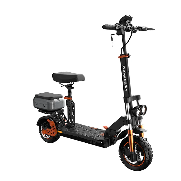 Kukirin-patinete eléctrico M5 Pro, 48 V, 20 Ah, 2023 W, velocidad máxima de 52 Km/h, rango de 70Km, doble suspensión, novedad de 1000