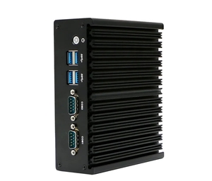 Intel Fanless 95 Mini PC için CNC fansız 16GB DDR4 128GB SSD 2RJ45 LAN 4USB3.1 2 * RS232 COM dört çekirdekli 4GB entegre Video VGA İngiltere - Product Image 1