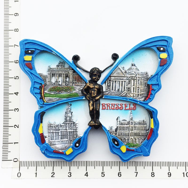 Bruxelles papillon coloré