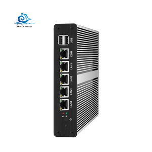 HelorPC Fanless <strong>Computer</strong> Fanless Quad Core J1900 J1800 Router <strong>Network</strong> Security 4 Ethernet Rj45 Lan Port Virtual Router Mini Pc