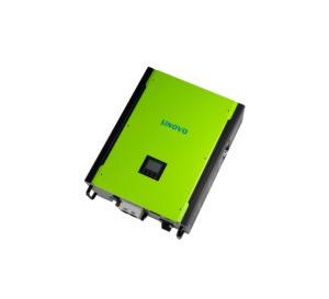 SINOVO-inversor solar de alta eficiencia, sistema de energía Solar doméstico de 3 fases, 400V, 50HZ, 60HZ, PV, entrada bybrid