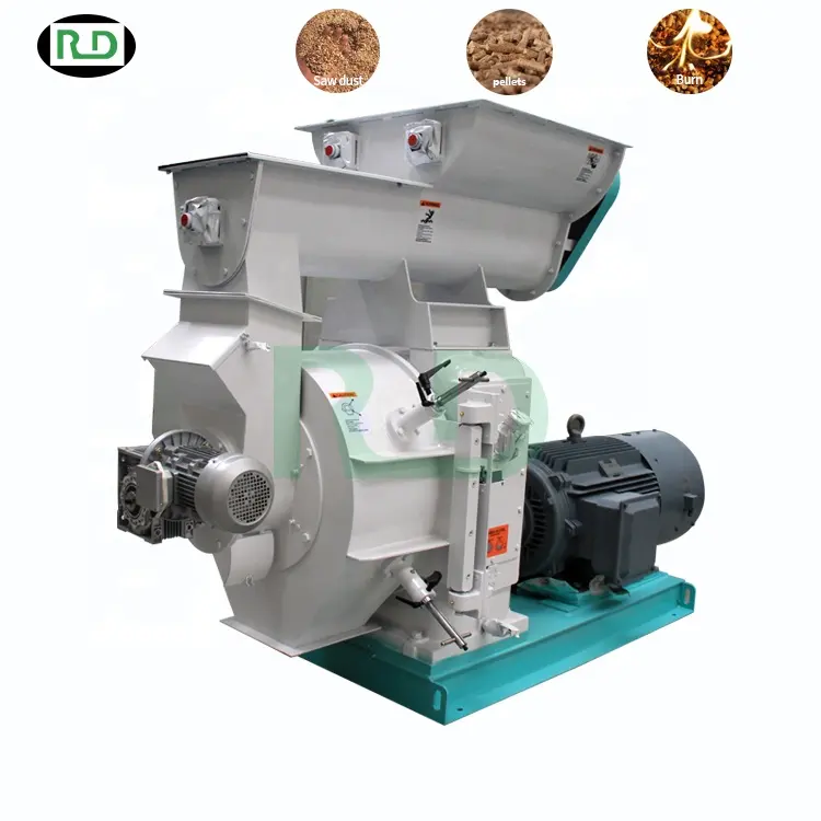 Rongda 0.5-1.5 T/H CE macchina per la produzione di Pellet di alimenti per animali omologati automatici/Pellet macchina per la lavorazione dei mangimi