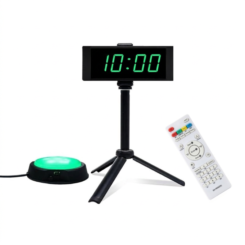 4-digit Green (charging model), with stand