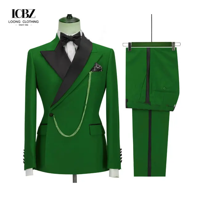 2023 personnalisé Blazer Homme Slim Fit Homme affaires élégant loisirs 3 pièces smoking manteau pour Gentleman Blazer ensemble hommes costumes