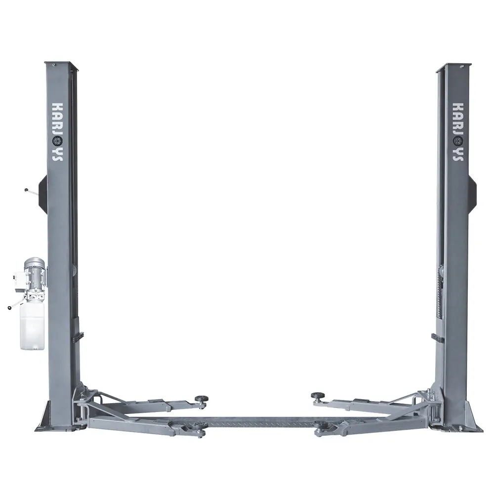 CE Seguro Hidráulica Auto 4.2 Ton Portátil 2 Post Car Lift Bloqueio Manual Liberação Dois Post Car Lift