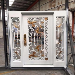 Хорошее качество, популярный новый дизайн, железная входная дверь - Product Image 1