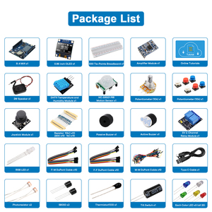 LAFVIN Diy Starter Kit Enthält Uno Set Wifi Development Board für Arduino Kit R4 Arduino Starter Kit Uno R3