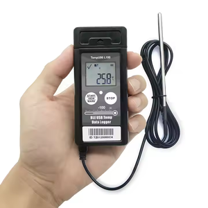 TempU06 L100 para Bluetooth Temperatura <span class=keywords><strong>Data</strong></span> <span class=keywords><strong>Logger</strong></span> -100 ℃ ~ + 80 ℃ Faixa Vacina Freezer Recorder Feito de plástico durável