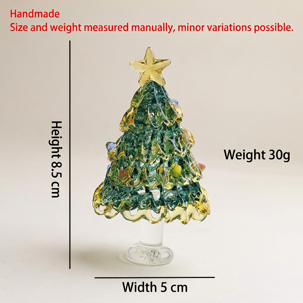 Albero di Natale avvolto in oro blu lago da 85 cm