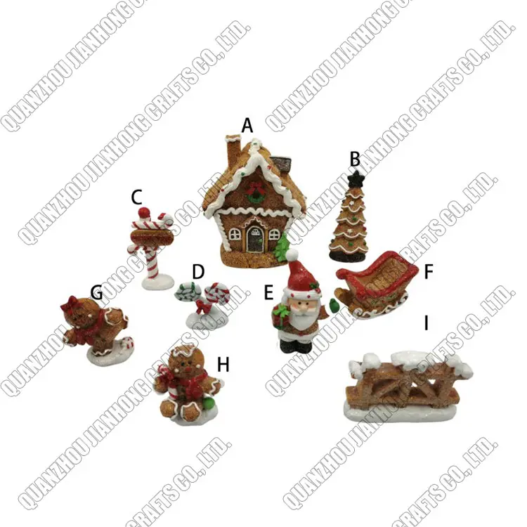 Decorazioni natalizie artigianali Creative decorazione artigianale divertente ornamento uomo di pan di zenzero