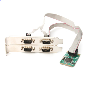 Customized MINI <strong>PCI</strong>-E to RS232/MINI RS232 Serial Port Card Copper Material for Computer Use Stock Product - Product Image 3