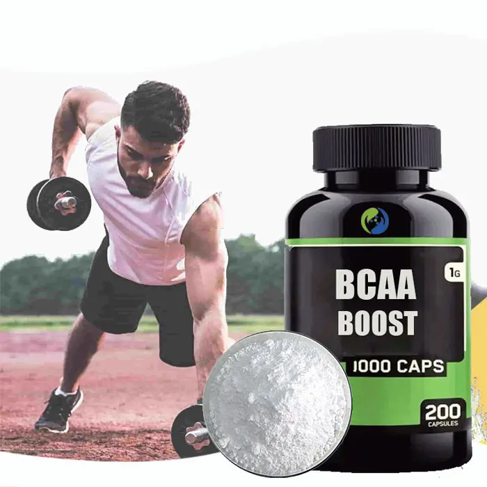 Prodotti sportivi aminoacidi BCAA Capsule aumento di peso pillole integratori Capsule BCAA