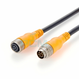 センサーアクチュエータエンコーダ制御M16 2 3 4 5 6 7 8 12 14 1619ピンオス産業用電源信号円形コネクタケーブル - Product Image 2
