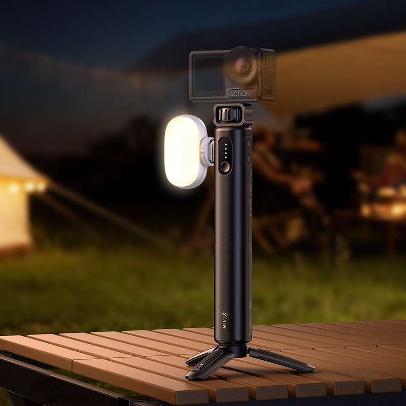 Lampe d'appoint télécommandée modèle bureau/sol (noir)
