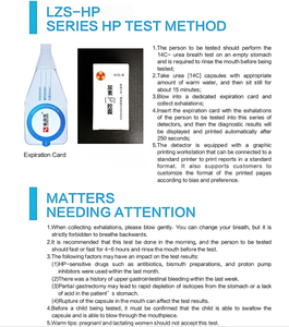Высокоточный тест на дыхание C14 H.<span class=keywords><strong>pylori</strong></span>, быстрое диагностическое медицинское устройство, анализатор <span class=keywords><strong>Helicobacter</strong></span> <span class=keywords><strong>Pylori</strong></span> - Product Image 5