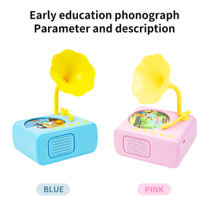 5-7 anni giocattoli musicali che insegnano la macchina per l'apprendimento vocale dei bambini che parla le schede Flash fonografiche imparano a leggere - Product Image 3