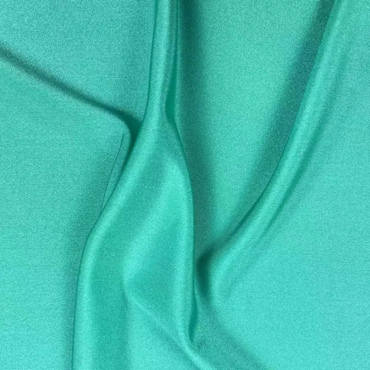 Tacto suave y material de secado rápido brillante tela de nailon spandex elástico de 4 vías para trajes de baño yoga