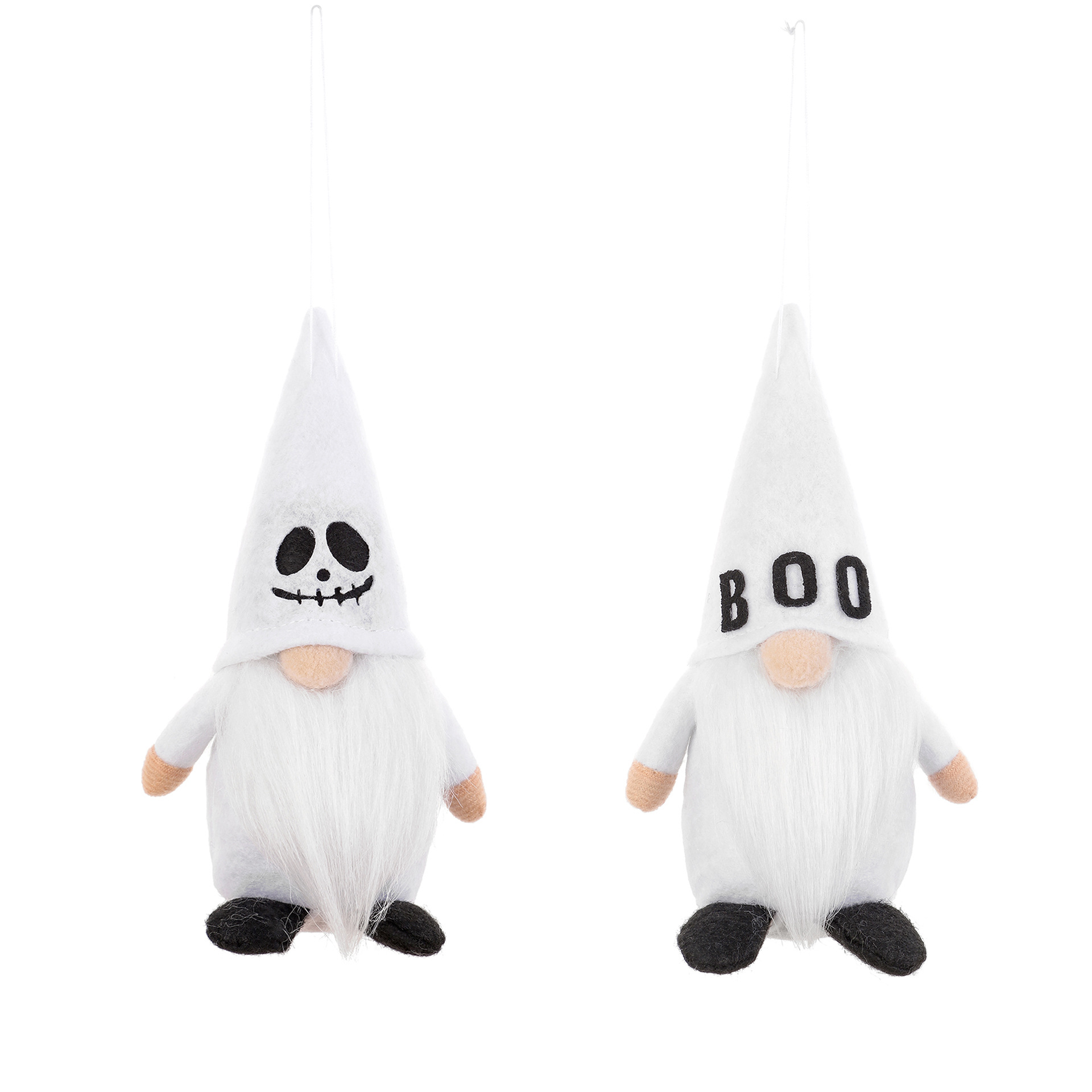 Poupée de costume de visage de fantôme blanc d'Halloween