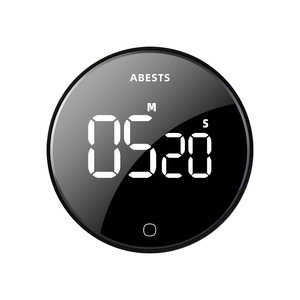 Kitchen Timing Reminder Rotary Electronic Charging <strong>Timer</strong> Positive and Reverse Mute Plastic <strong>Timer</strong> for Baking Students - Product Image 5