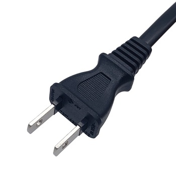Cable de alimentación japonés, enchufe de 2 pines para electrodomésticos JET 3A 125V, cable de alimentación de CA, cables de extensión macho IEC hembra PSE