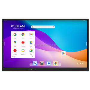 Monitor de pantalla táctil interactivo certificado EDLA con sistema Android 13 y software de escritura - Product Image 1