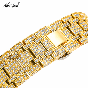 นาฬิกาควอตซ์สไตล์ฮิปฮอปสุดหรูสำหรับผู้ชาย - Product Image 5