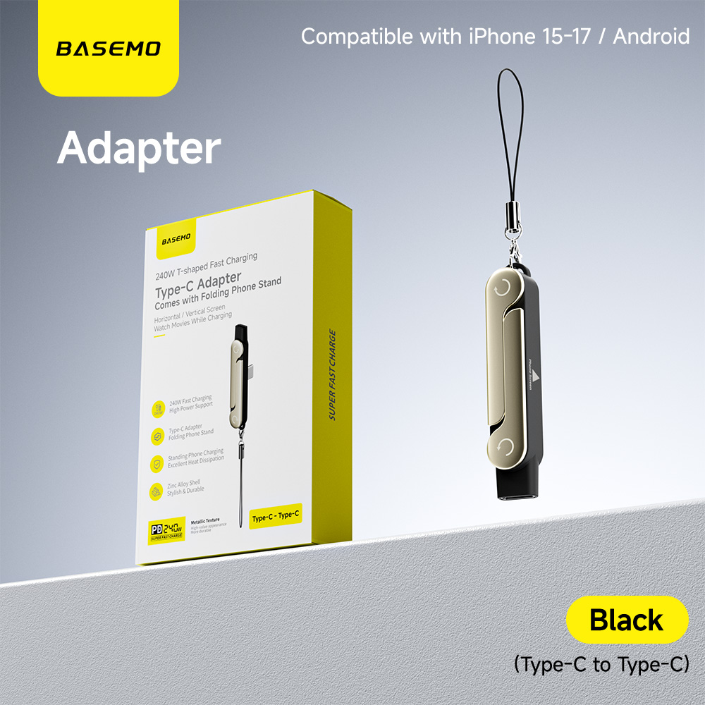 Adaptateur de support noir