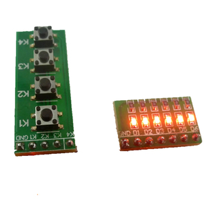 TB371 TB258 interruttore a pulsante 4 tastiera modulo tasto Board pulsante per la Breadboard Leonardo ZERO Tre Micro banana pi Zigbee