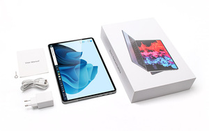 Intel i7 16GB RAM 256GB SSDビジネスタブレットPC12.6インチ、ヒンジ付きキーボードとアクティブスタイラスUSプラグ新しいメタルボディ - Product Image 6