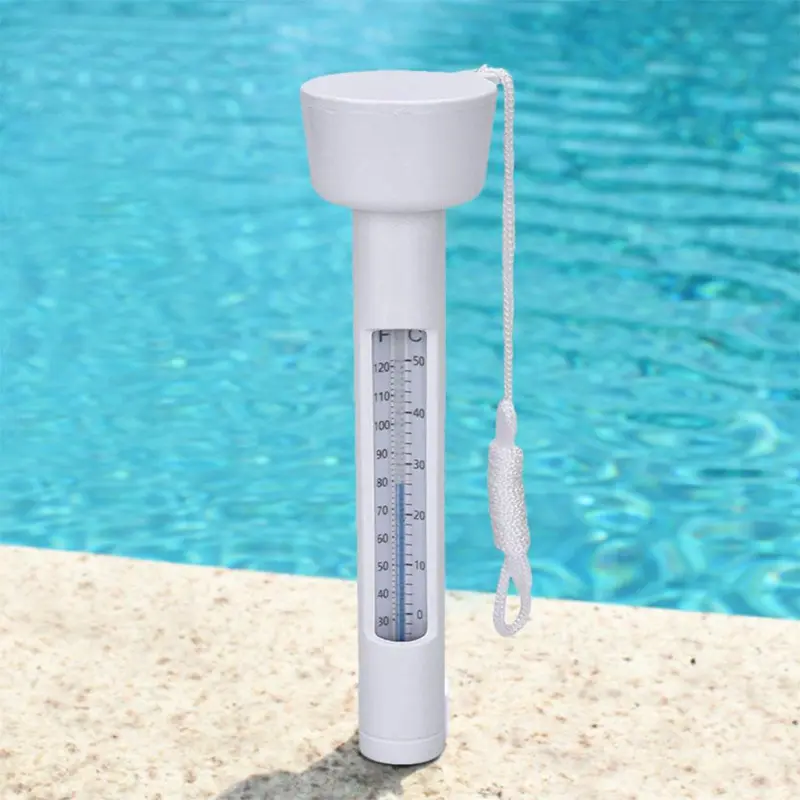Termometro galleggiante per piscina con bagno di ghiaccio termometri per la temperatura dell'acqua con Display di lettura Jumbo