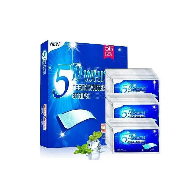 Hot Sale 28 Buidels Oem Private Label Tandstrip Tanden Whitening Strips