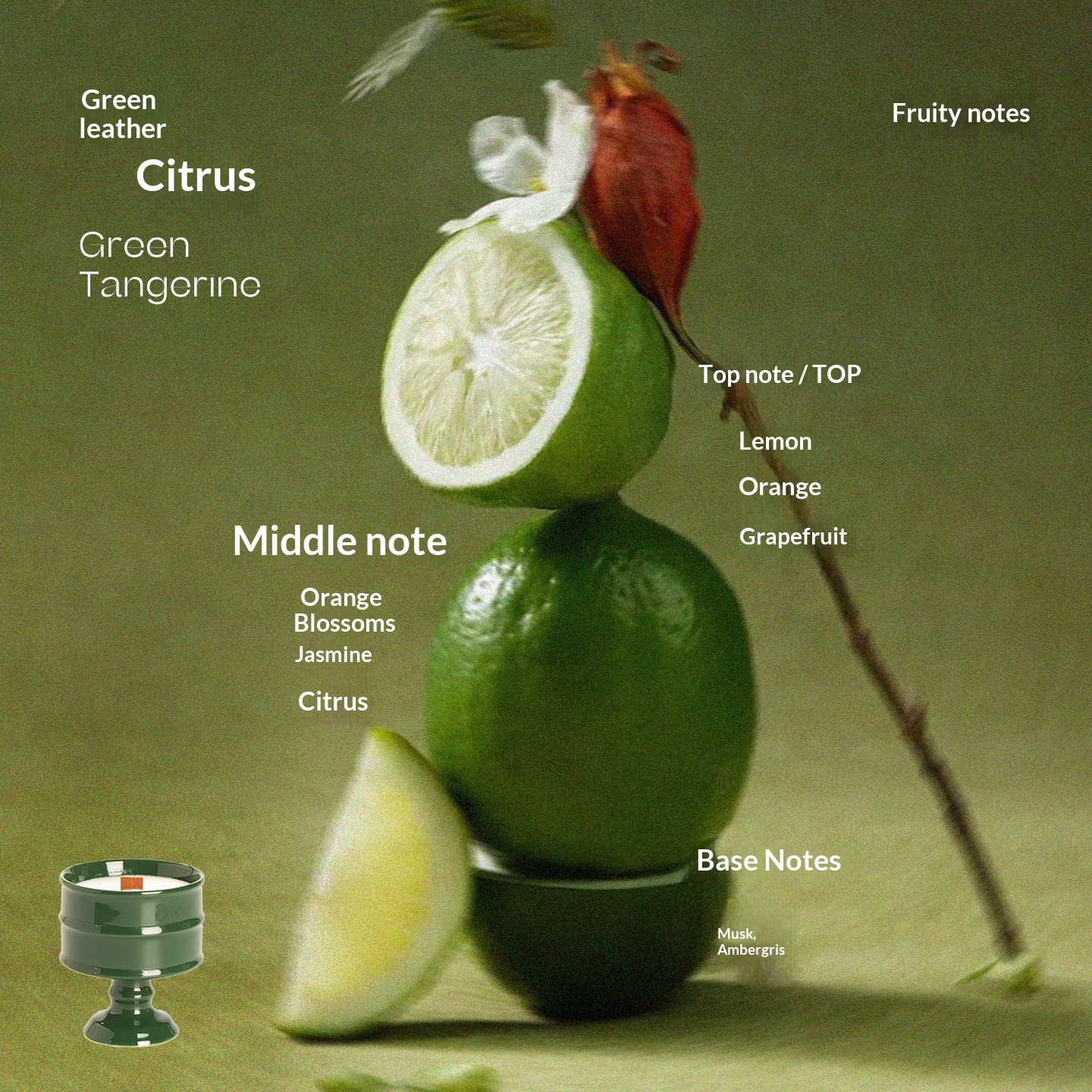 Green Cup - Green skinned Citrus