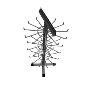 Tre Livelli di Rotazione Controsoffitto Gancio di Visualizzazione Appendiabiti Cremagliera per la Catena Chiave - Product Image 2