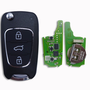 Arayüz XKHY02EN Hyundai için evrensel uzaktan araba anahtarı 3 düğmeler tipi VVDI anahtar aracı MINI programcı İngilizce sürüm ile çalışmak - Product Image 3