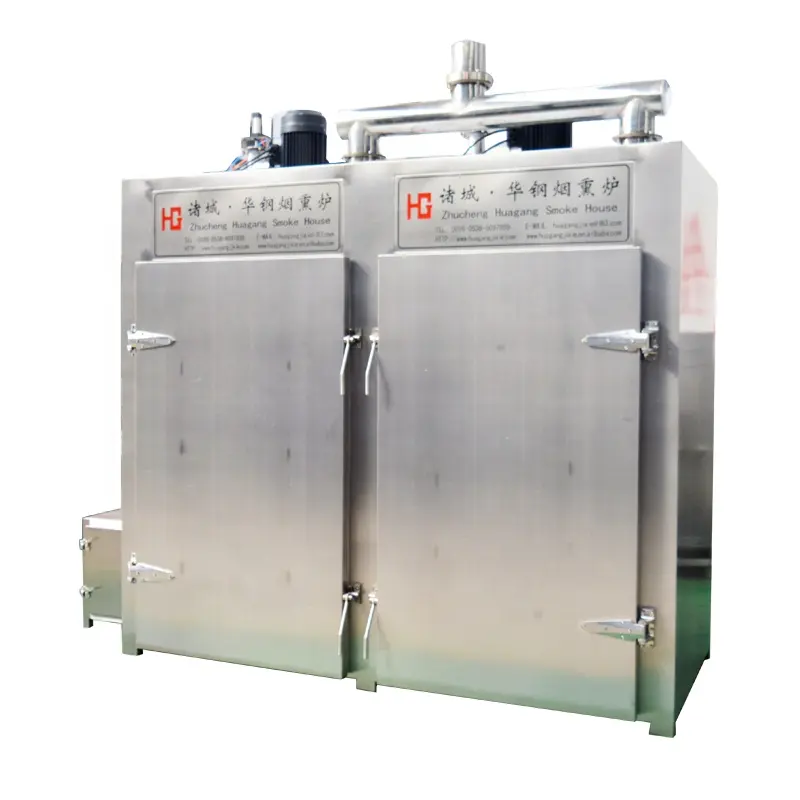 500kg/Charge China Professional Supplier Fleisch raucher/Elektro raucher/Industrie fisch rauch maschine
