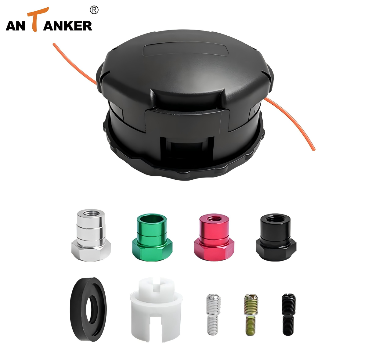 Speed Feed 400 Trimmer Head with 9 Adapters