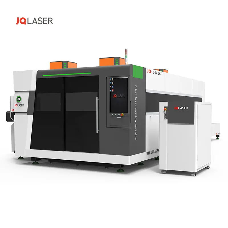 JQ LASER JQ1530CP kombinierte Metallblech rohrrohr lasers ch neider Faserlaser schneide maschine