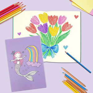 Per bambini taccuino di diario sfoderato 5.5 "x 8.3" Journals quaderni di massa per disegnare e scrivere album da disegno - Product Image 3