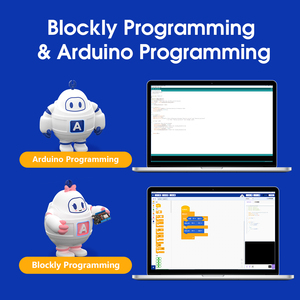 ACEBOTT ESP32 programmabile braccio Robot Kit per auto per Arduino Smart Robot Set per l'apprendimento Kit di automazione didattica