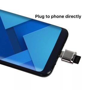 用于Micro sd卡的金属外壳USB C便携式读卡器 - Product Image 5