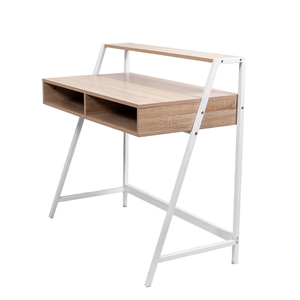 Simple <strong>Computer</strong> <strong>Table</strong> Corner Desk with <strong>Three</strong> Drawers Office Home Desk Wooden Office Desks Furniture Study <strong>Table</strong> with Drawers - Product Image 3