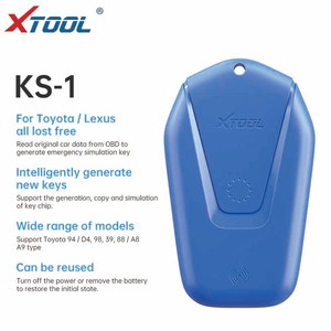 XTOOL KS-1 Smart <strong>Auto</strong> <strong>Key</strong> <strong>Programmer</strong> Blue Emulator Code Reader