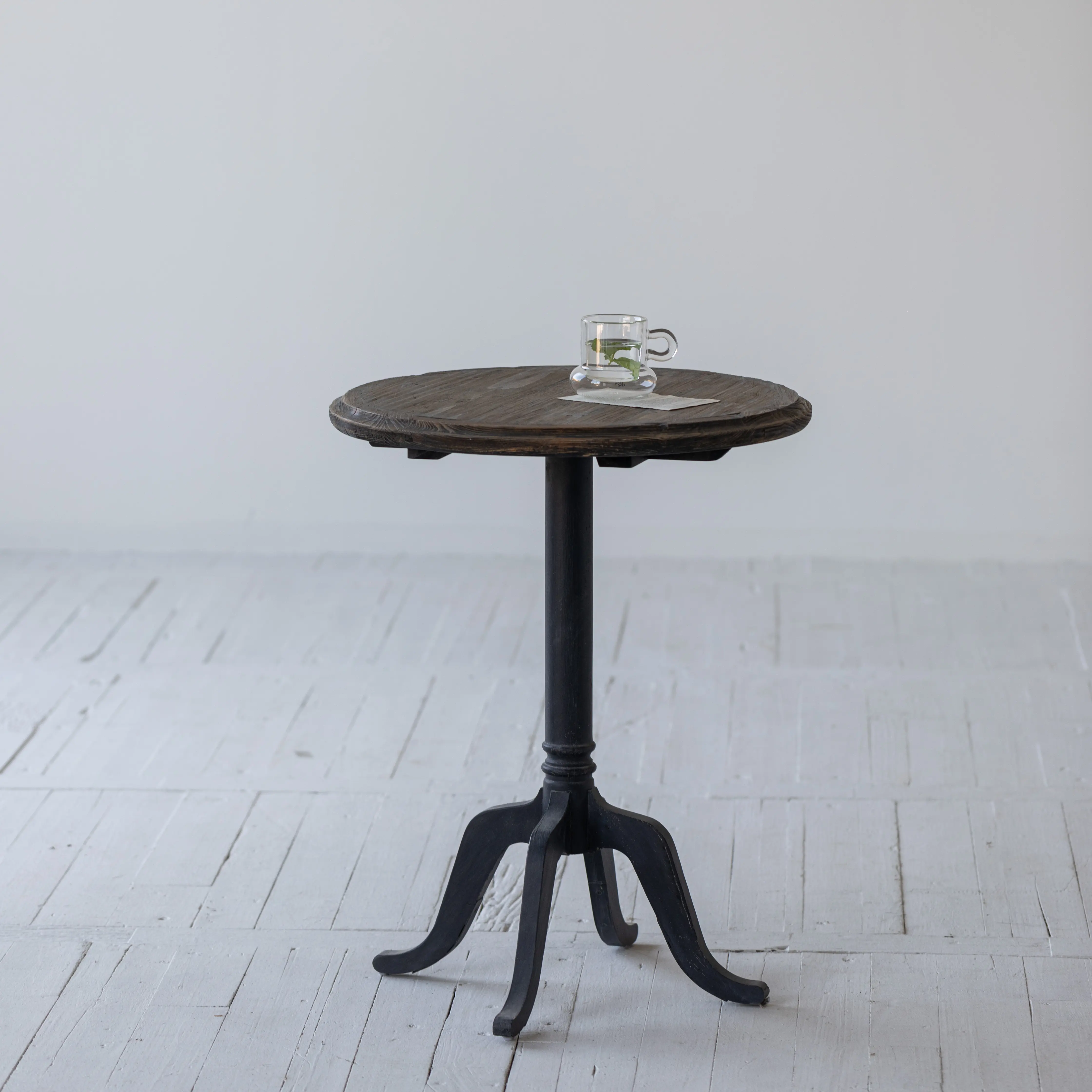 Cinese fabbricato pino riciclato lusso moderno caffè ristorante cucina soggiorno tavoli mobili rotondi di design